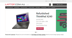 Desktop Screenshot of laptop.com.au