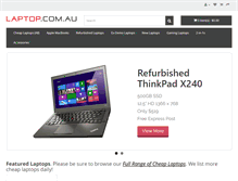 Tablet Screenshot of laptop.com.au